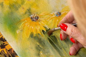 Black Eyed Susan : Pastel Enhancement