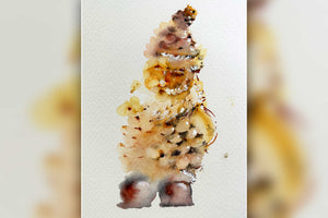 Christmas Decoration : Fir Cone Figure 