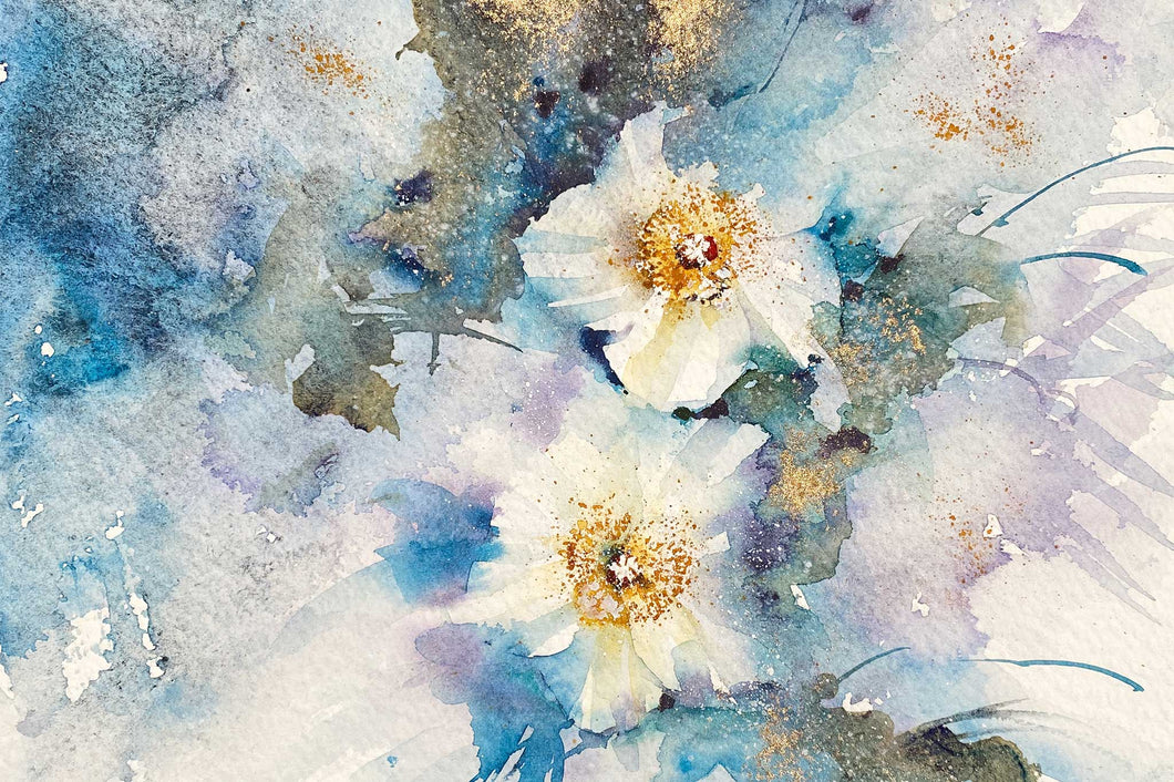 Christmas Rose Watercolour Tutorial